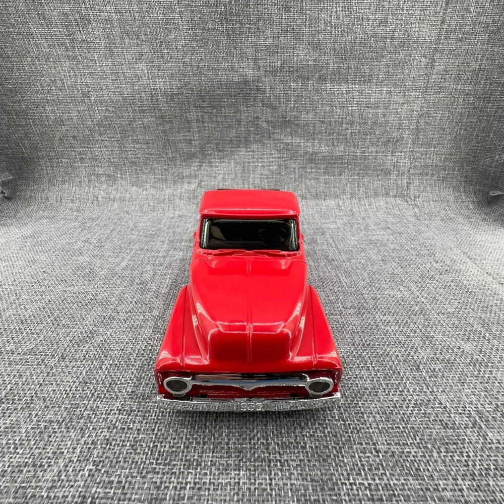Vintage '95 Ertl 1956 Ford Pickup Die-Cast Metal Coin Bank Hills Bank USA NEW